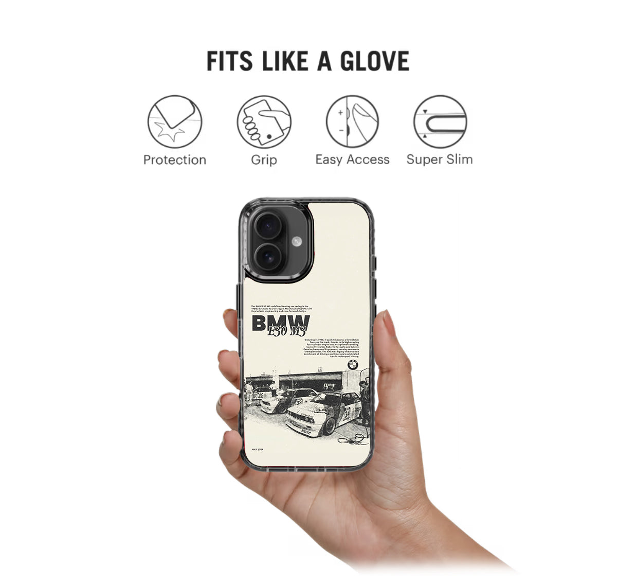 BMW E30 Cars Stride 2.0 Phone Case Cover