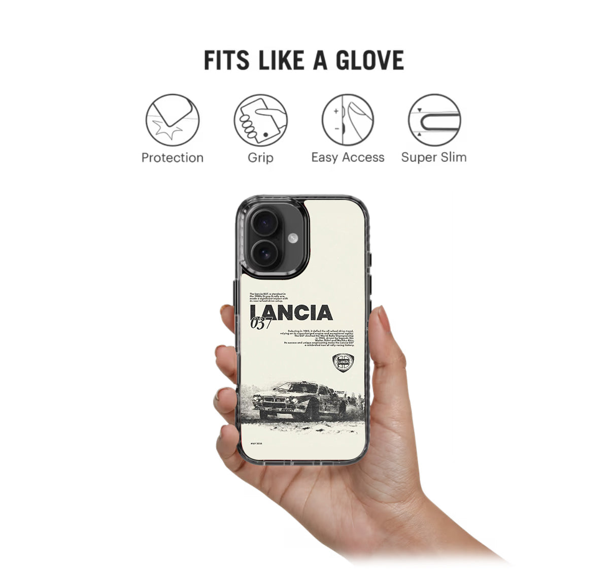 Lancia 037 Cars Stride 2.0 Phone Case Cover